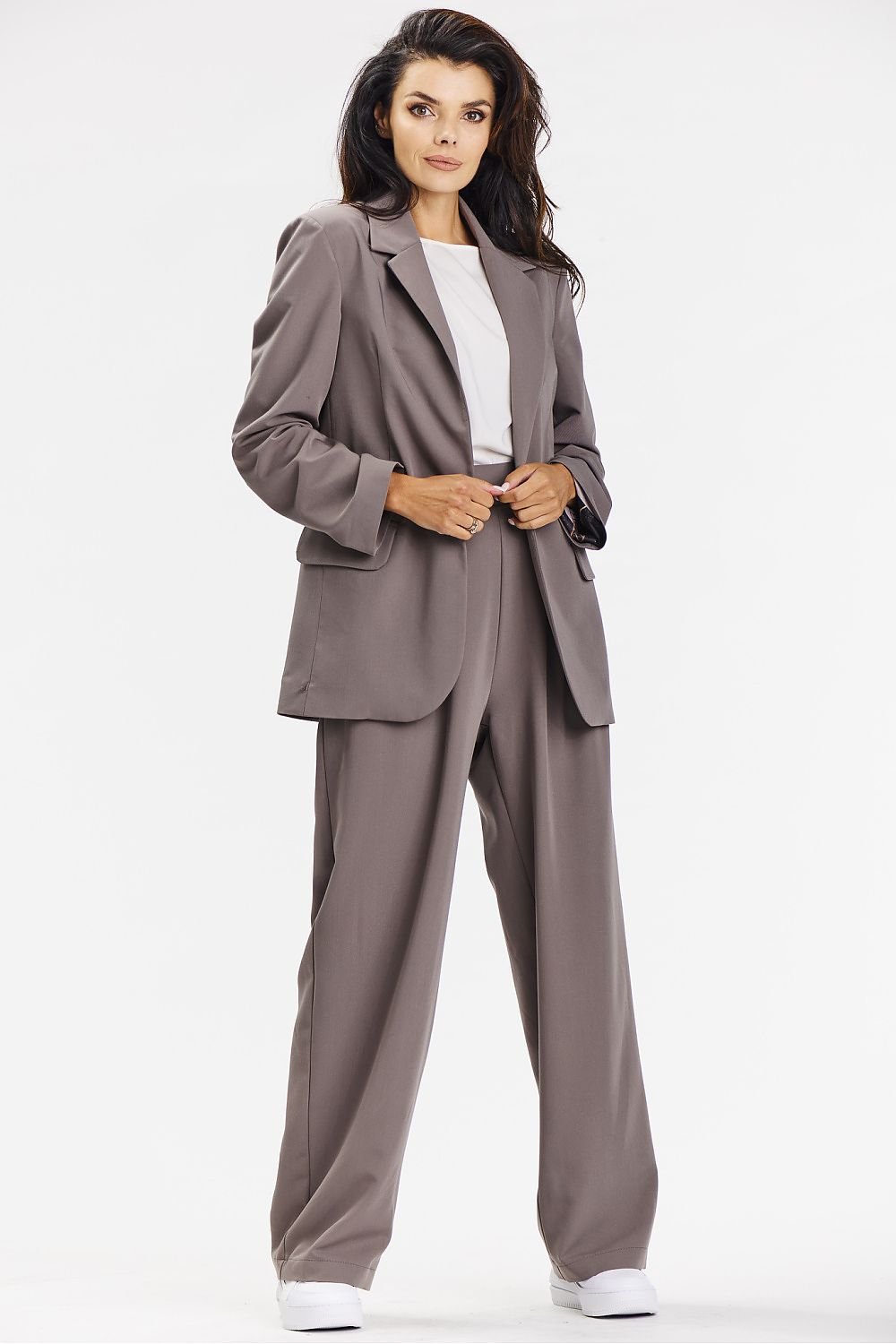 Women trousers awama brown