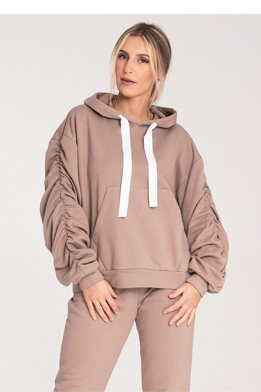 Sweatshirt Figl beige