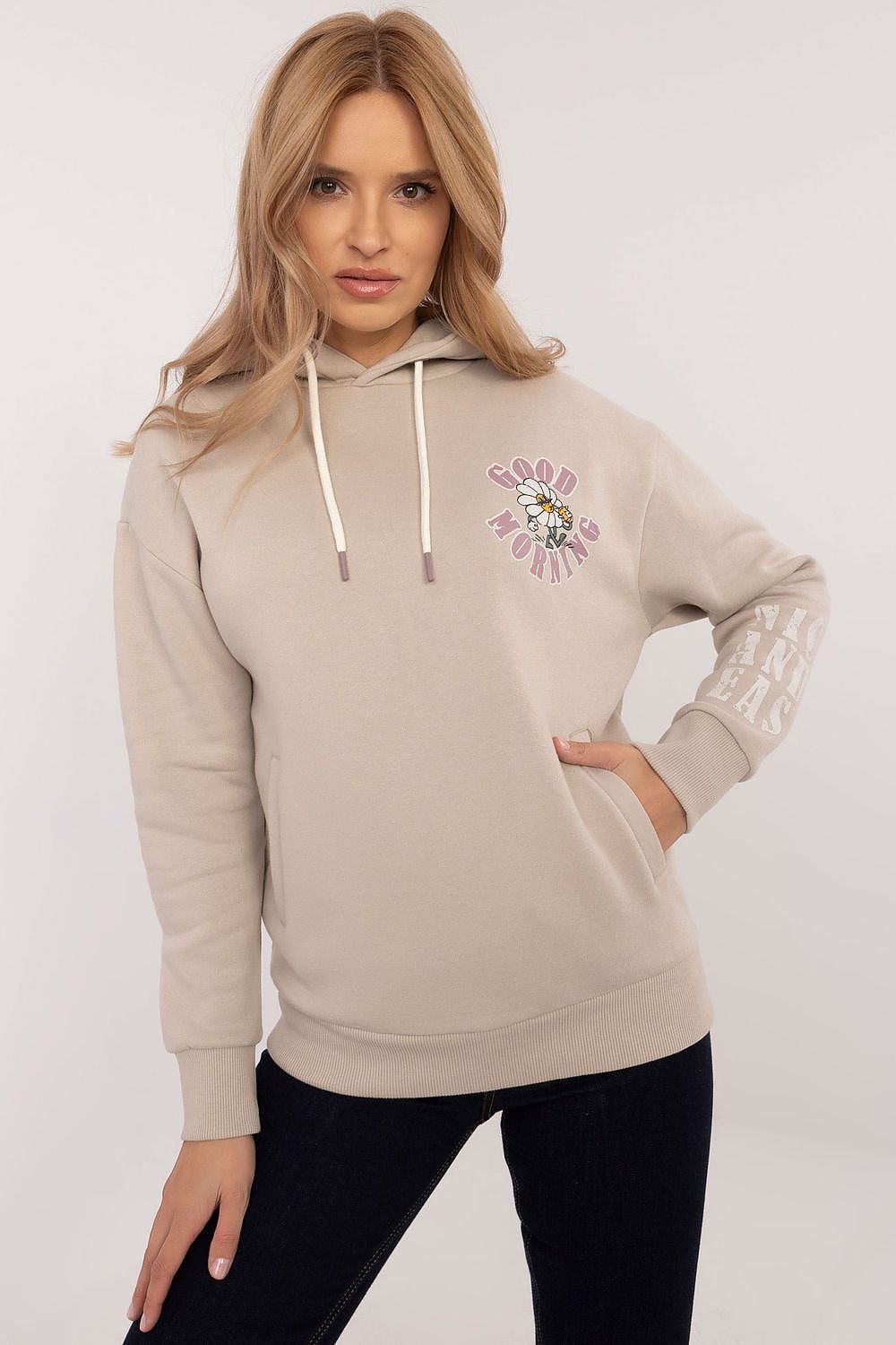 Sweatshirt Sublevel beige