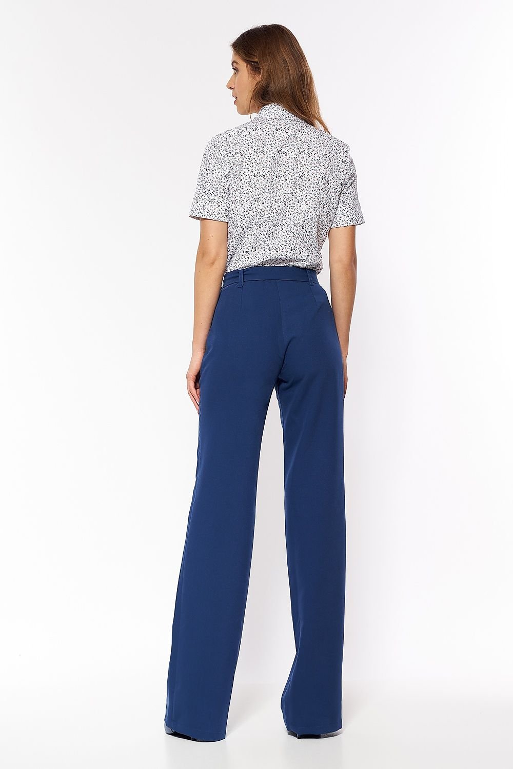 Women trousers Nife navy blue